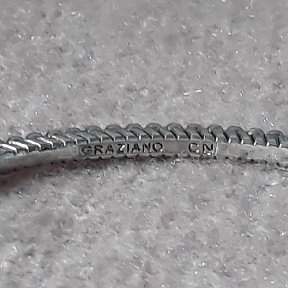 Pair of RJ Graziano CN Stacking Bracelets, Silver w/Coloured Stones - Picture 6 of 6